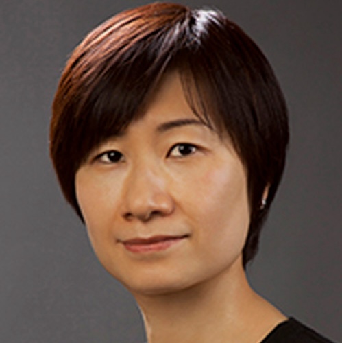 Headshot of an east Asian woman with short hair